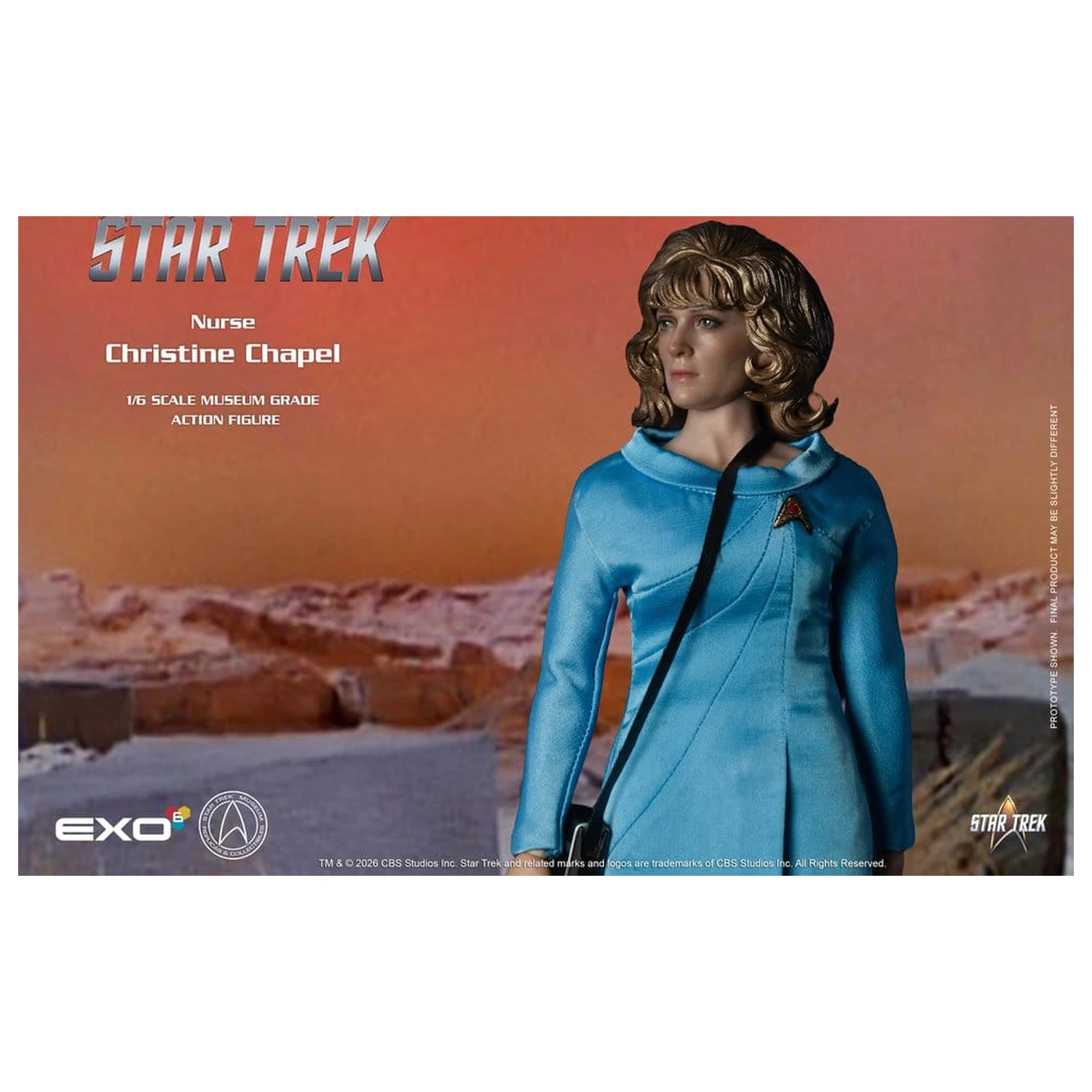 Star Trek: The Original Series Museum Grade akcijska figura 1/6 Nurse Christine Chapel 28 cm fotografija proizvoda