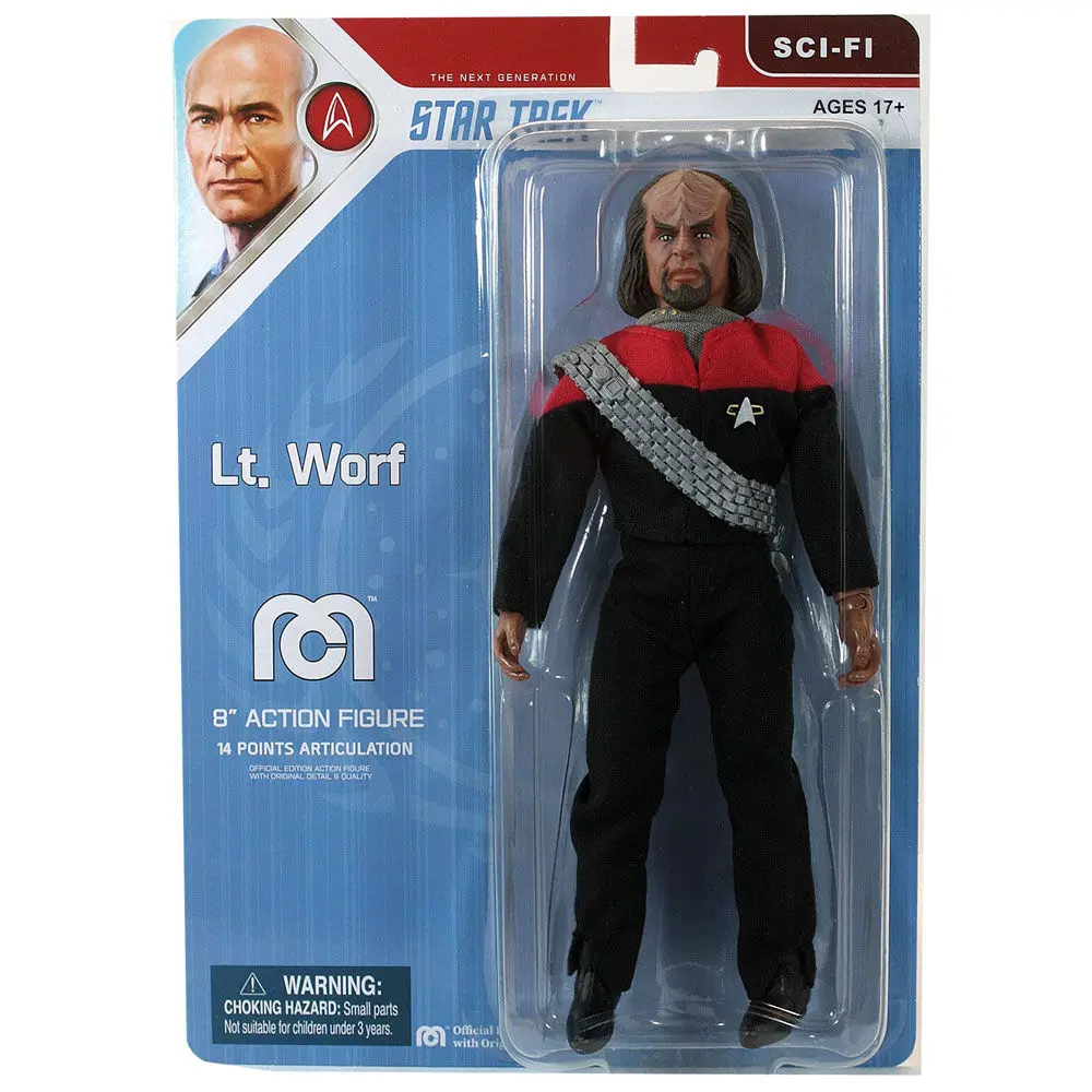 Star Trek TNG akcijska figura Lt. Worf Limited Edition 20 cm fotografija proizvoda