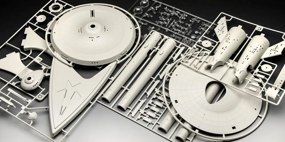 Star Trek TOS Model Set 1/600 U.S.S. Enterprise NCC-1701 48 cm fotografija proizvoda