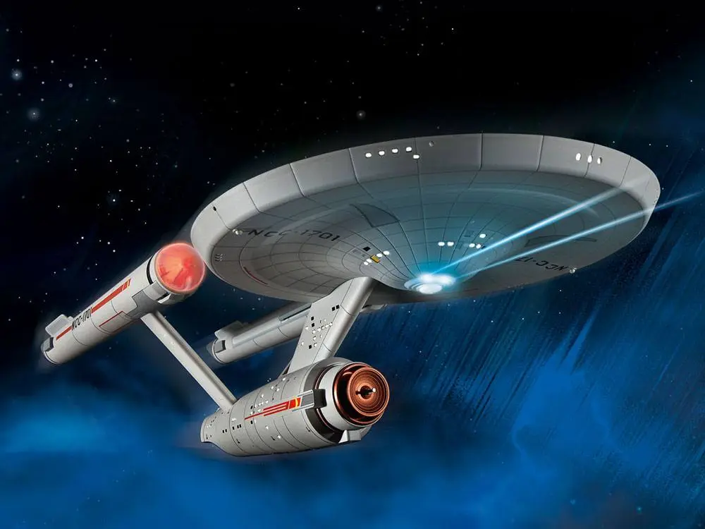 Star Trek TOS Model Set 1/600 U.S.S. Enterprise NCC-1701 48 cm fotografija proizvoda