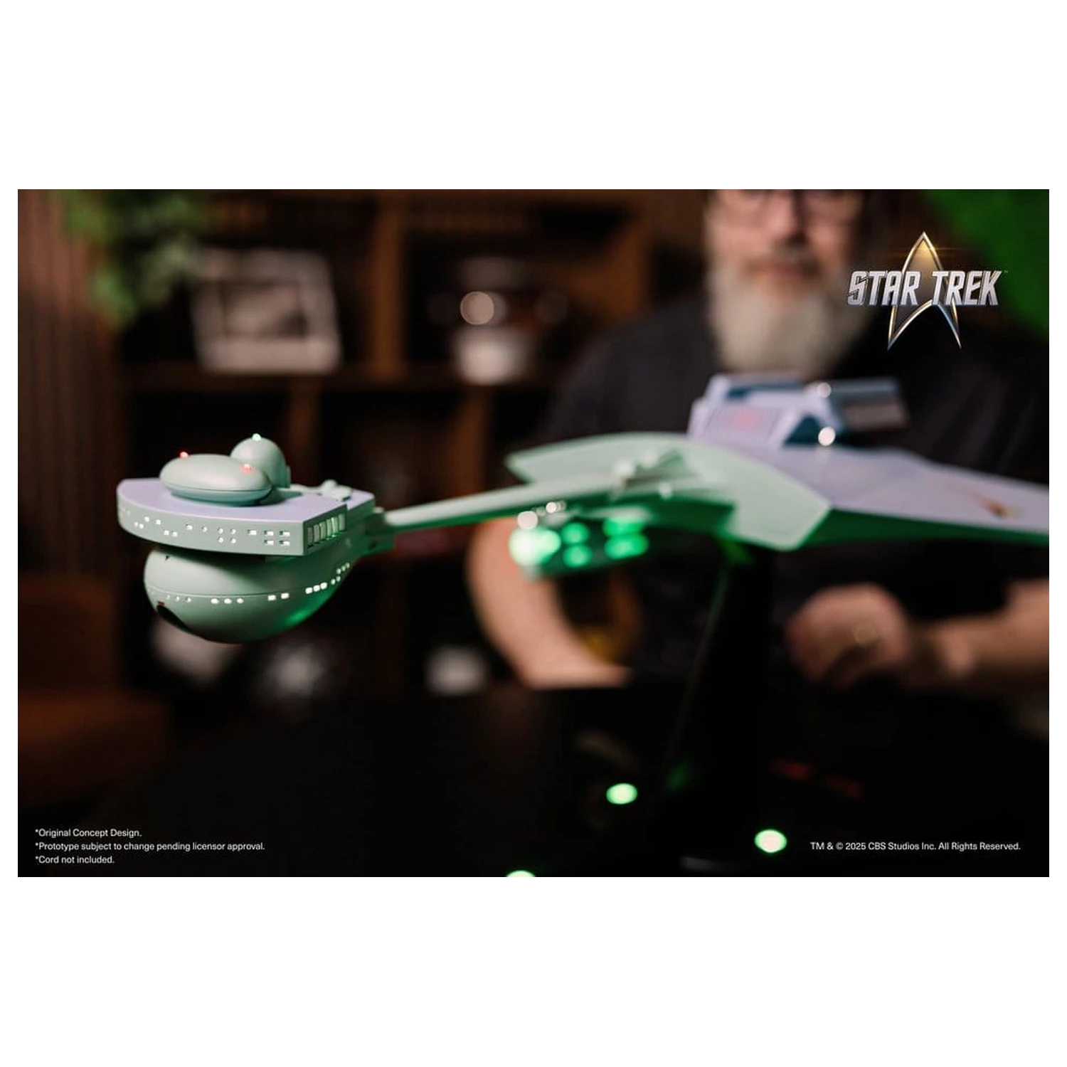 Star Trek TOS lijevana replika 1/350 Klingon D7 bojnog krstaša Original Concept Design heo EU Exclusive 66 cm fotografija proizvoda