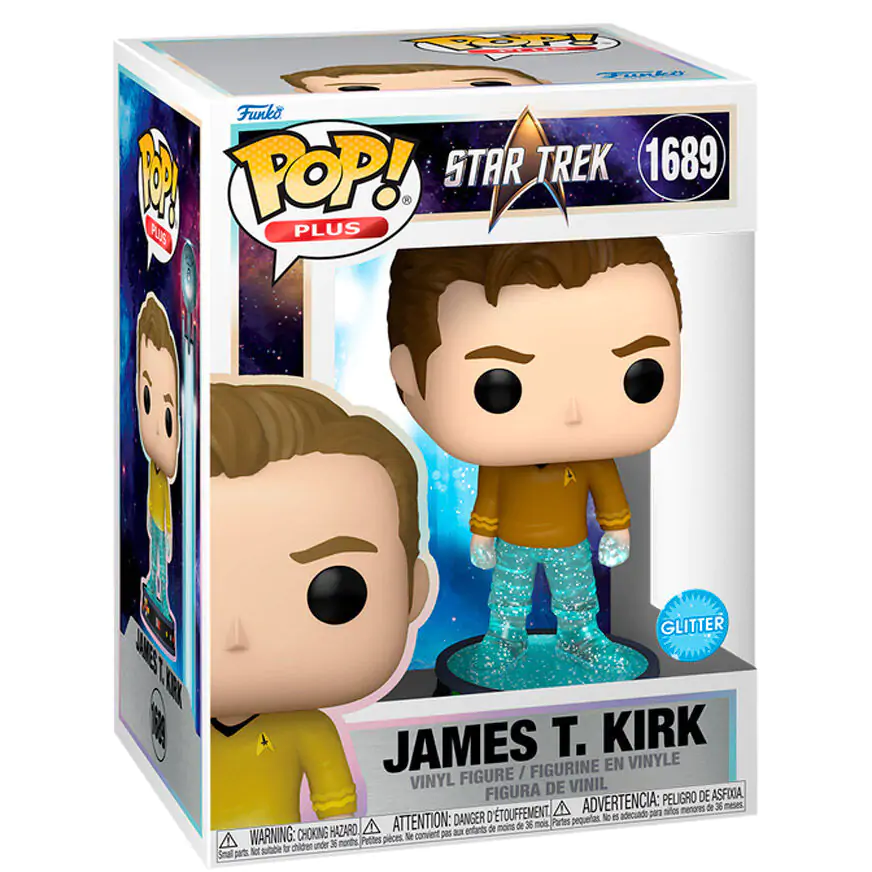 Star Trek Transporter Funko POP! Plus Movies Vinyl Figura Kirk 9 cm fotografija proizvoda