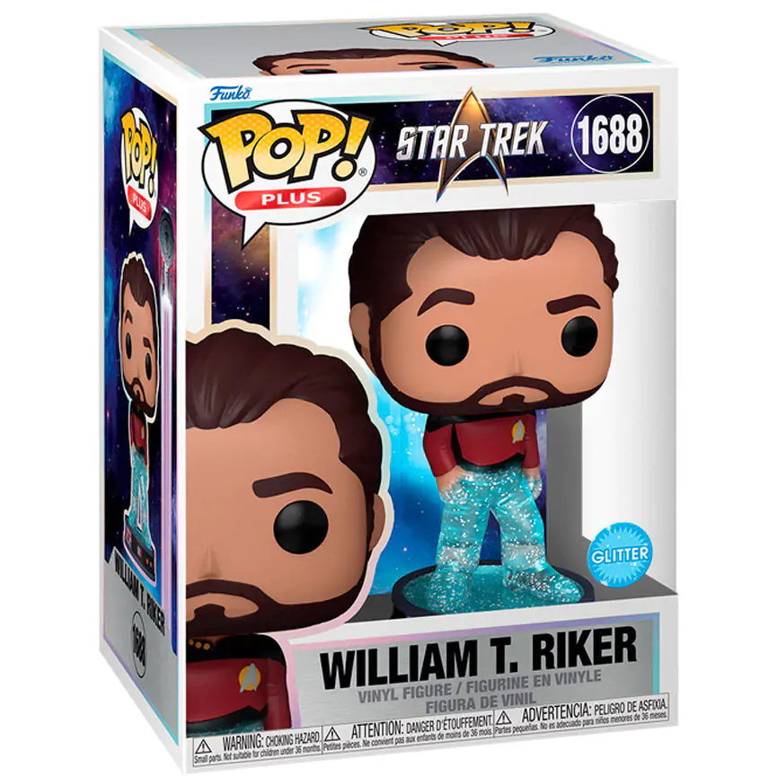 Star Trek Transporter Funko POP! Plus Movies Vinyl figurica Riker 9 cm fotografija proizvoda