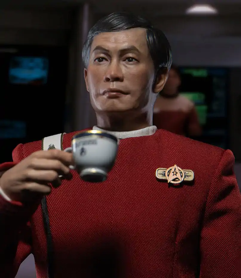 Star Trek VI: The Undiscovered Country Akcijska figura 1/6 Captain Hikaru Sulu 28 cm fotografija proizvoda