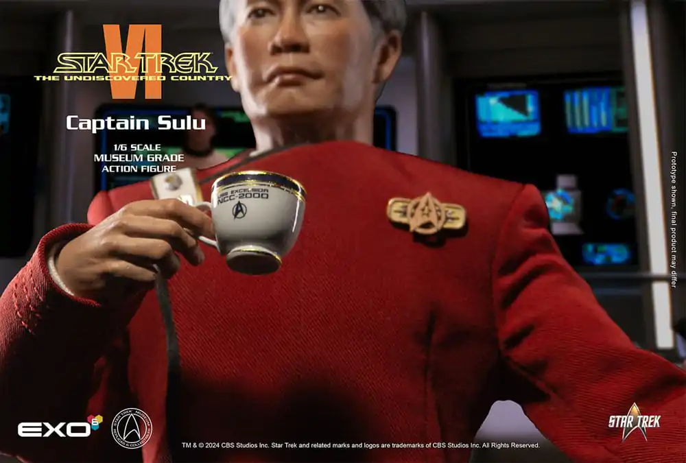 Star Trek VI: The Undiscovered Country Akcijska figura 1/6 Captain Hikaru Sulu 28 cm fotografija proizvoda