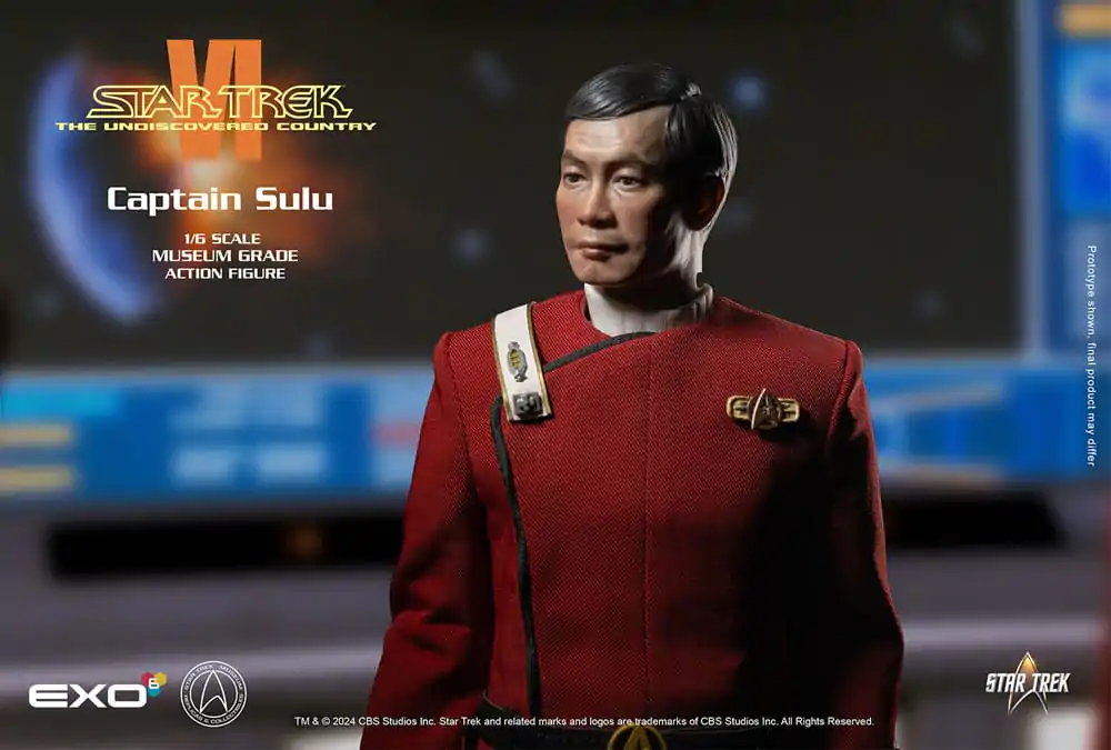 Star Trek VI: The Undiscovered Country Akcijska figura 1/6 Captain Hikaru Sulu 28 cm fotografija proizvoda