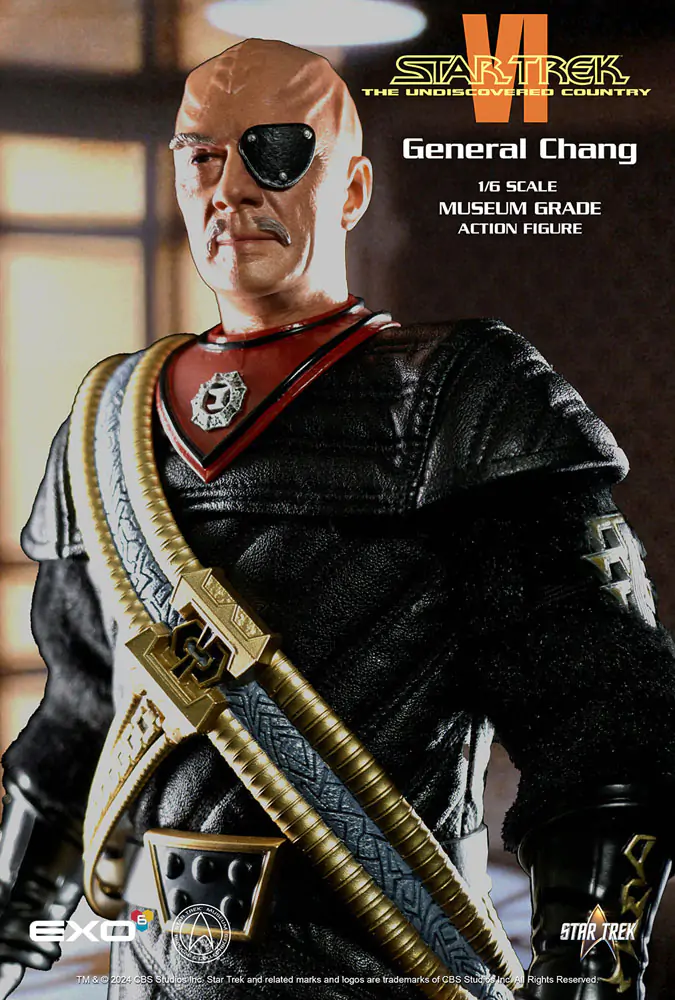 Star Trek VI: The Undiscovered Country akcijska figura 1/6 General Chang 30 cm fotografija proizvoda