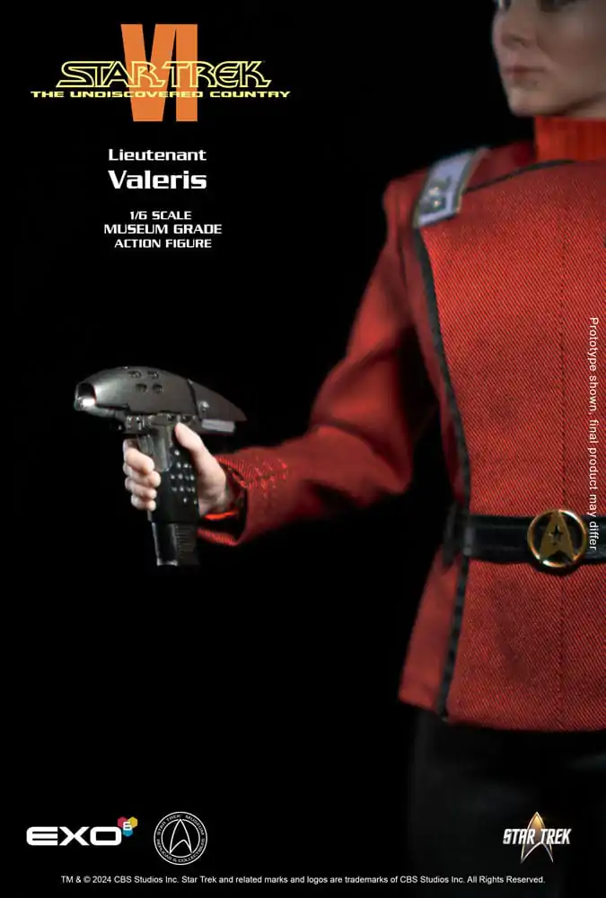 Star Trek VI: The Undiscovered Country akcijska figura 1/6 Lieutenant Valeris 28 cm fotografija proizvoda