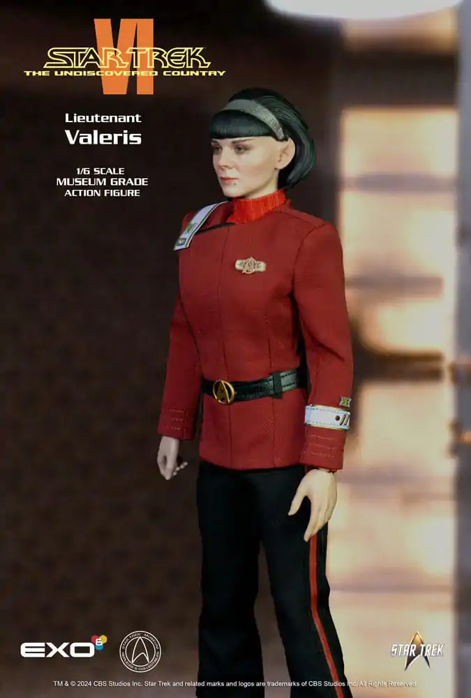 Star Trek VI: The Undiscovered Country akcijska figura 1/6 Lieutenant Valeris 28 cm fotografija proizvoda