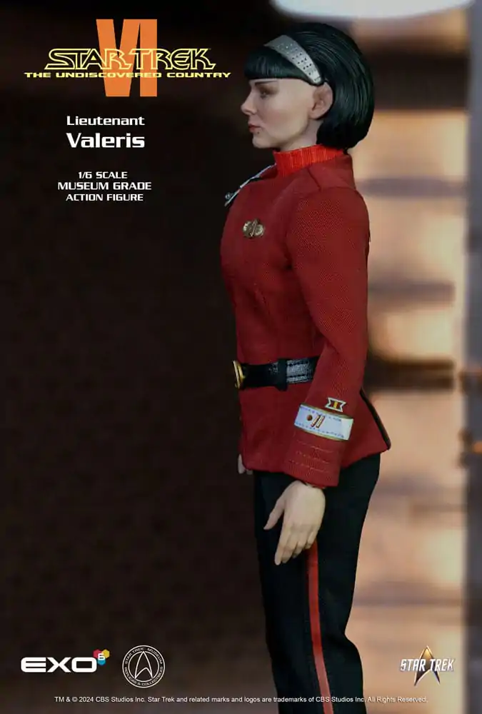 Star Trek VI: The Undiscovered Country akcijska figura 1/6 Lieutenant Valeris 28 cm fotografija proizvoda