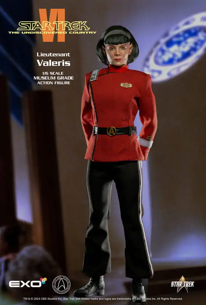 Star Trek VI: The Undiscovered Country akcijska figura 1/6 Lieutenant Valeris 28 cm fotografija proizvoda