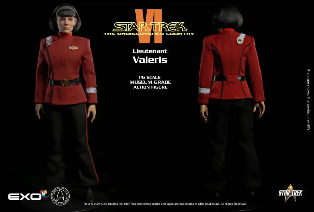 Star Trek VI: The Undiscovered Country akcijska figura 1/6 Lieutenant Valeris 28 cm fotografija proizvoda