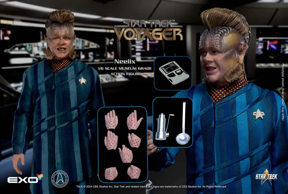 Star Trek: Voyager akcijska figura 1/6 Neelix 29 cm fotografija proizvoda