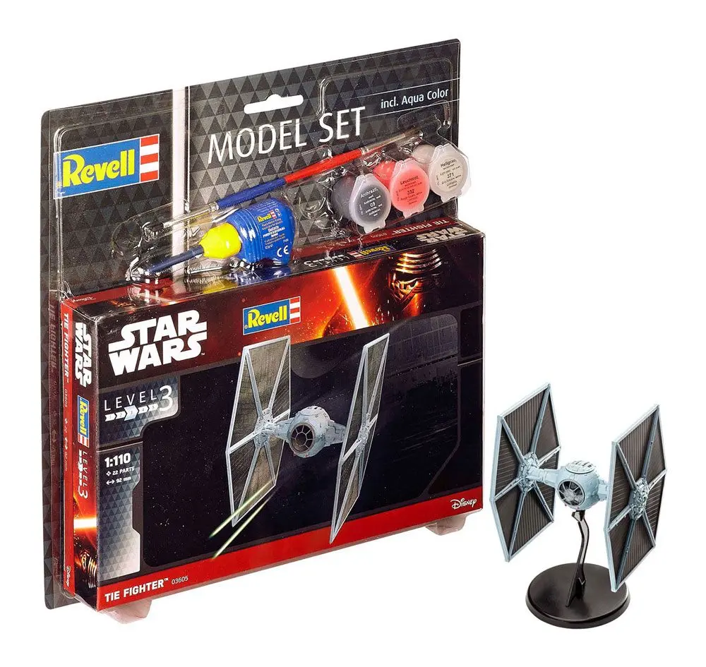 Star Wars maketa 1/110 Model Set TIE Fighter 9 cm fotografija proizvoda