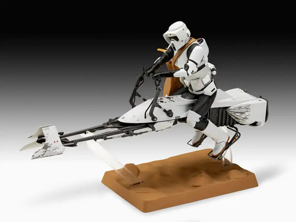 Star Wars Model Kit 1/12 Motocikl za ubrzavanje 26 cm fotografija proizvoda