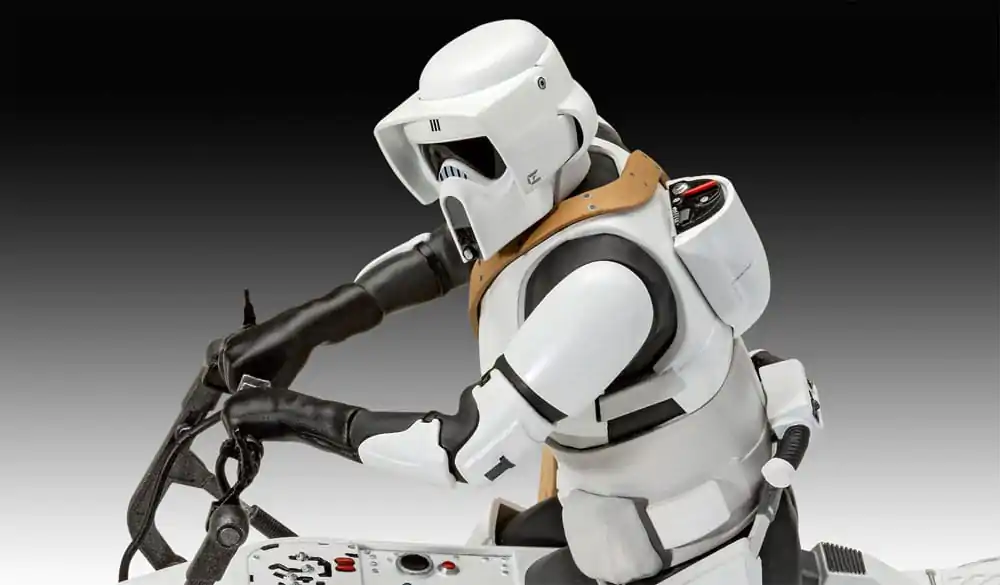 Star Wars Model Kit 1/12 Motocikl za ubrzavanje 26 cm fotografija proizvoda