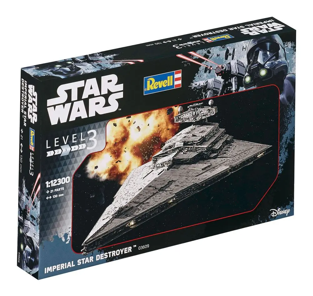 Star Wars Model Kit 1/12300 Imperijalni razarač zvijezda 13 cm fotografija proizvoda