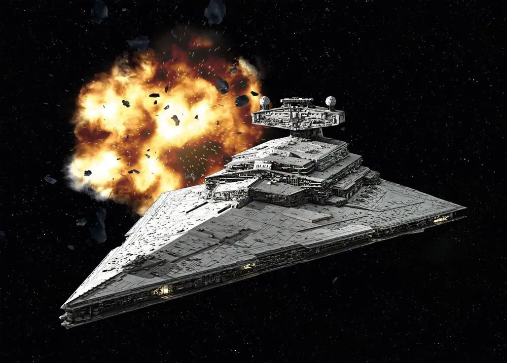 Star Wars Model Kit 1/12300 Imperijalni razarač zvijezda 13 cm fotografija proizvoda