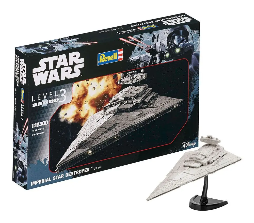 Star Wars Model Kit 1/12300 Imperijalni razarač zvijezda 13 cm fotografija proizvoda
