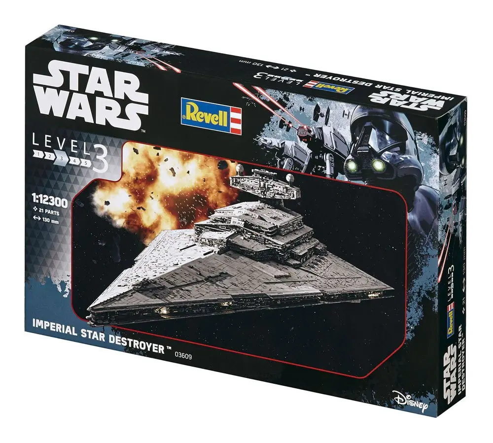 Star Wars Model Kit 1/12300 Imperijalni razarač zvijezda 13 cm fotografija proizvoda
