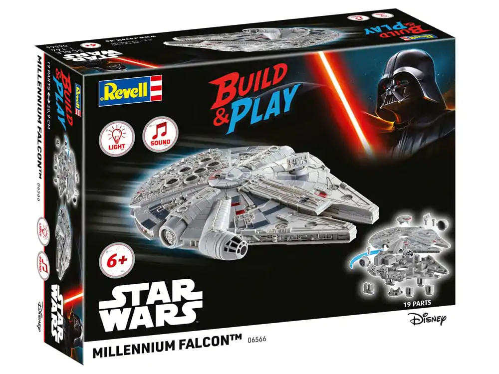 Star Wars Model Kit 1/164 maketa Millennium Falcon 21 cm fotografija proizvoda