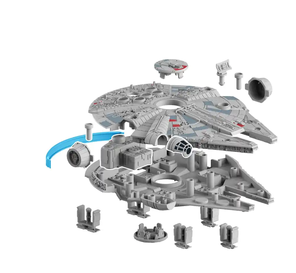 Star Wars Model Kit 1/164 maketa Millennium Falcon 21 cm fotografija proizvoda