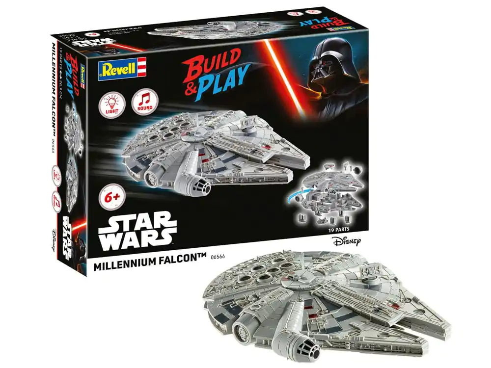 Star Wars Model Kit 1/164 maketa Millennium Falcon 21 cm fotografija proizvoda