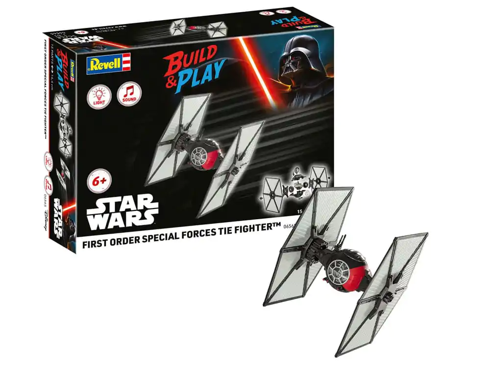 Star Wars Model Kit 1/51 First Order Special Forces TIE Fighter 14 cm fotografija proizvoda
