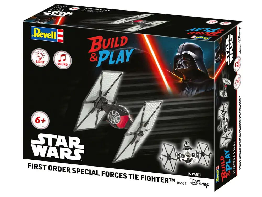 Star Wars Model Kit 1/51 First Order Special Forces TIE Fighter 14 cm fotografija proizvoda