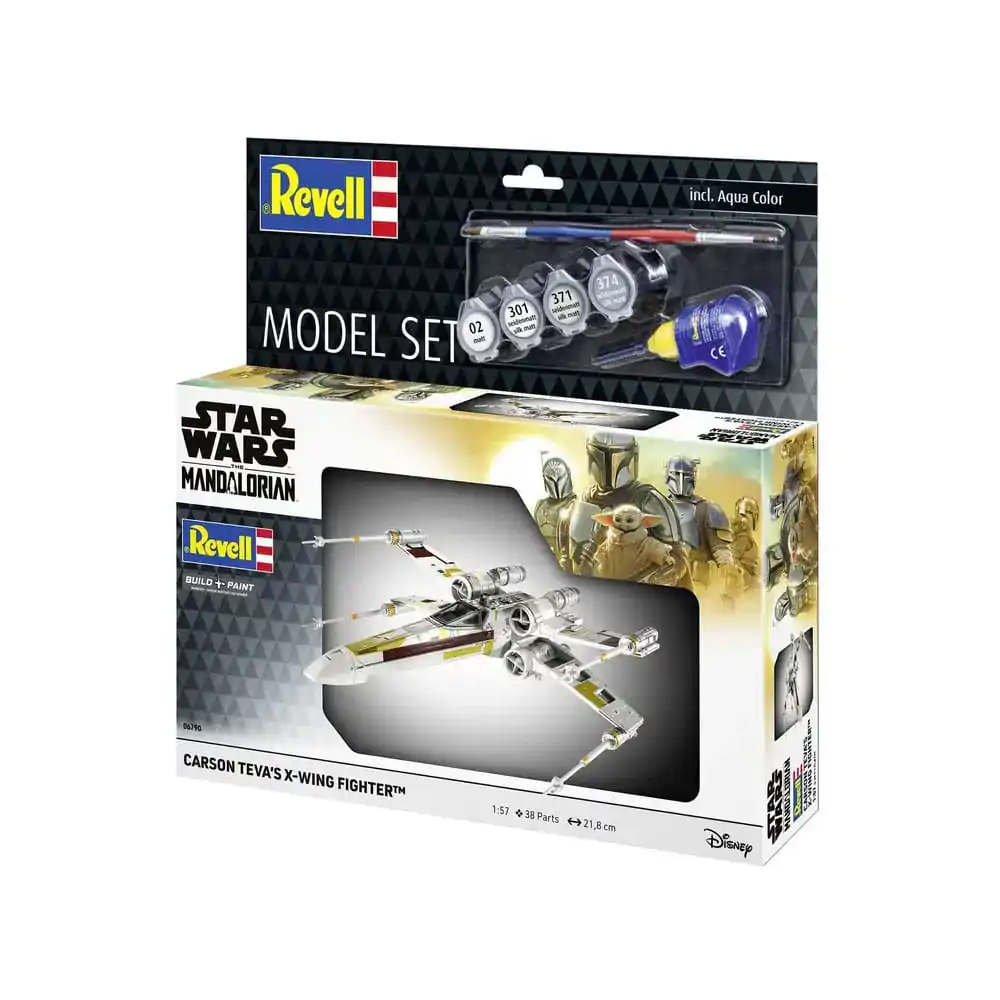 Star Wars maketa s osnovnim dodacima 1/57 Carson Teva's X-Wing Fighter 22 cm fotografija proizvoda
