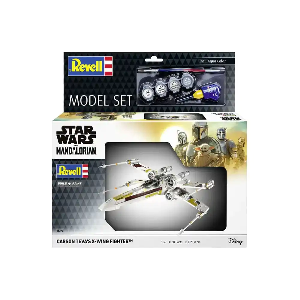 Star Wars maketa s osnovnim dodacima 1/57 Carson Teva's X-Wing Fighter 22 cm fotografija proizvoda