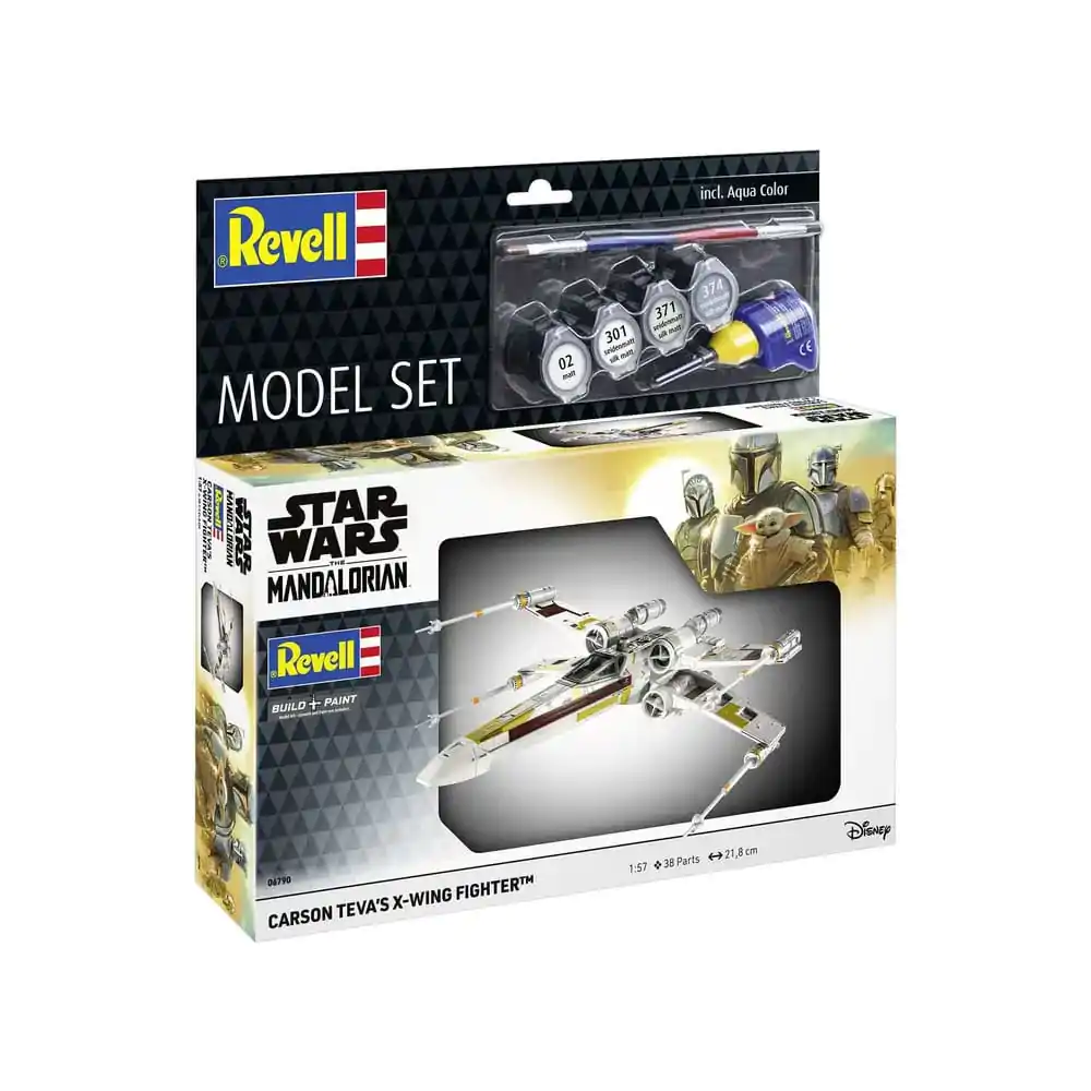 Star Wars maketa s osnovnim dodacima 1/57 Carson Teva's X-Wing Fighter 22 cm fotografija proizvoda