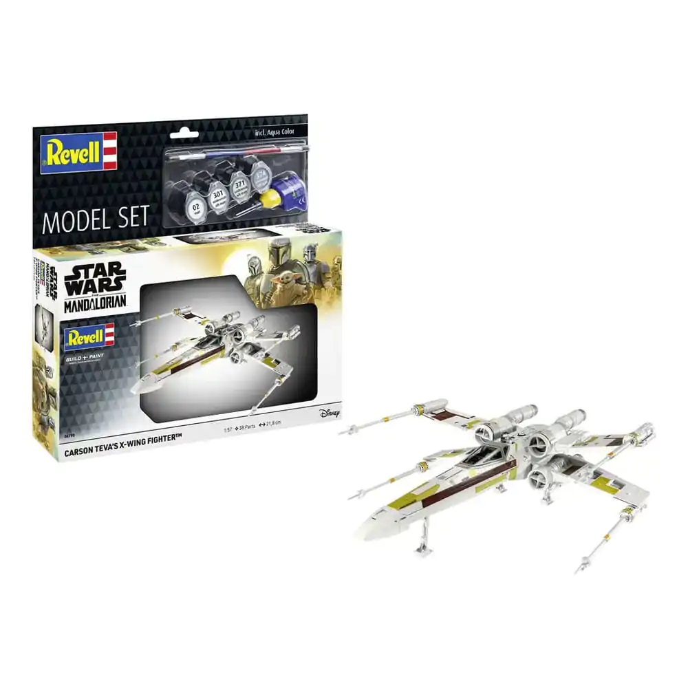 Star Wars maketa s osnovnim dodacima 1/57 Carson Teva's X-Wing Fighter 22 cm fotografija proizvoda