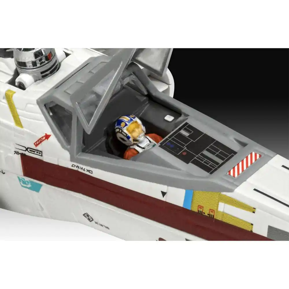 Star Wars Model Kit 1/57 Carson Teva's X-Wing Fighter 22 cmStar Wars maketa 1/57 Carson Teva's X-Wing Fighter 22 cm fotografija proizvoda