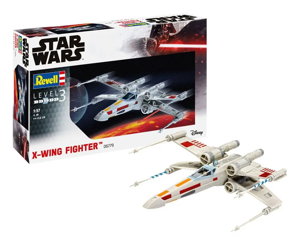 Star Wars Komplet za sastavljanje modela 1/57 X-wing Fighter 22 cm fotografija proizvoda