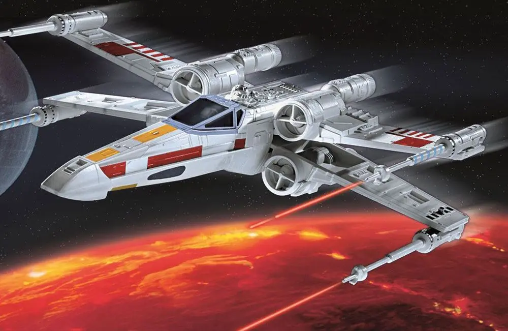 Star Wars Komplet za sastavljanje modela 1/57 X-wing Fighter 22 cm fotografija proizvoda