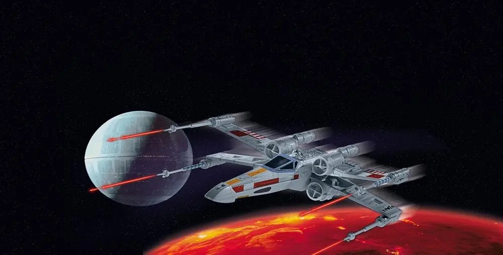 Star Wars Komplet za sastavljanje modela 1/57 X-wing Fighter 22 cm fotografija proizvoda