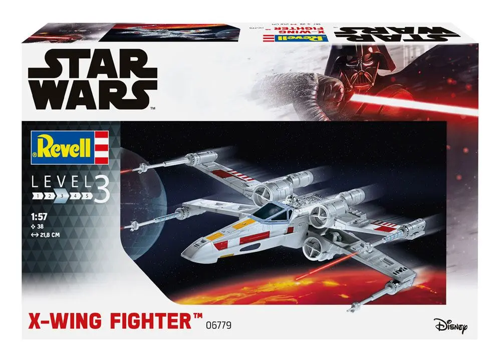 Star Wars Komplet za sastavljanje modela 1/57 X-wing Fighter 22 cm fotografija proizvoda