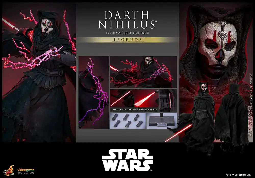 Star Wars akcijska figura 1/6 Darth Nihilus 31 cm fotografija proizvoda
