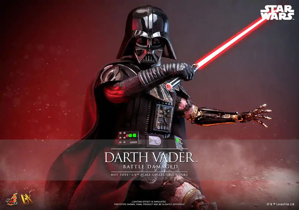 Star Wars akcijska figura 1/6 Darth Vader (Battle Damaged) 35 cm fotografija proizvoda