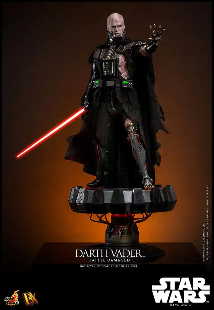 Star Wars akcijska figura 1/6 Darth Vader (Battle Damaged) 35 cm fotografija proizvoda