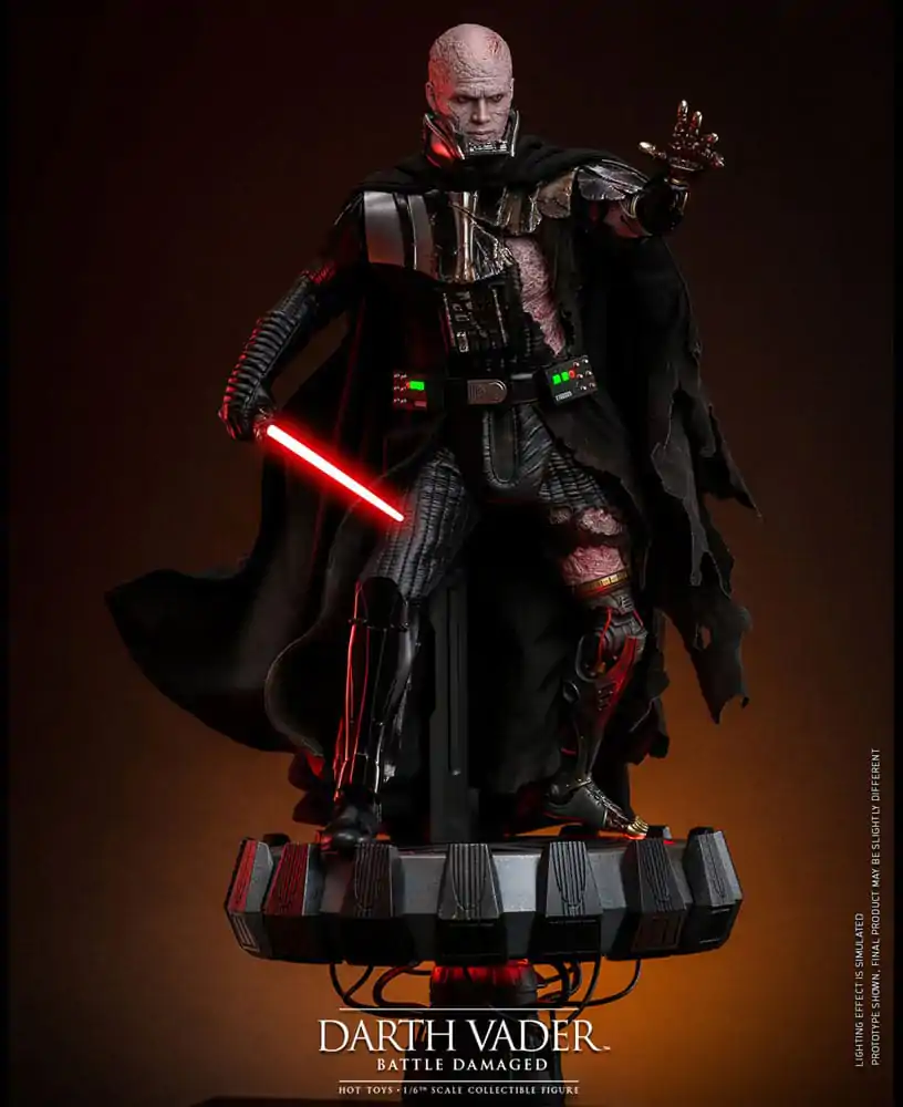 Star Wars akcijska figura 1/6 Darth Vader (Battle Damaged) 35 cm fotografija proizvoda