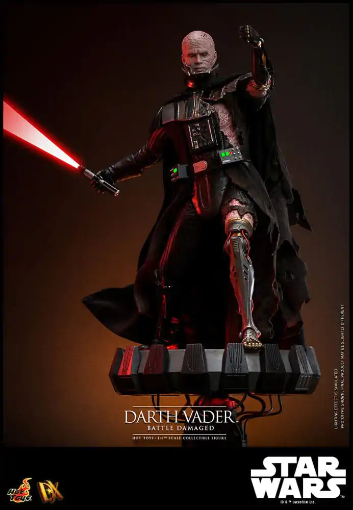 Star Wars akcijska figura 1/6 Darth Vader (Battle Damaged) 35 cm fotografija proizvoda