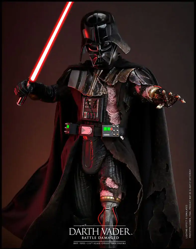 Star Wars akcijska figura 1/6 Darth Vader (Battle Damaged) 35 cm fotografija proizvoda