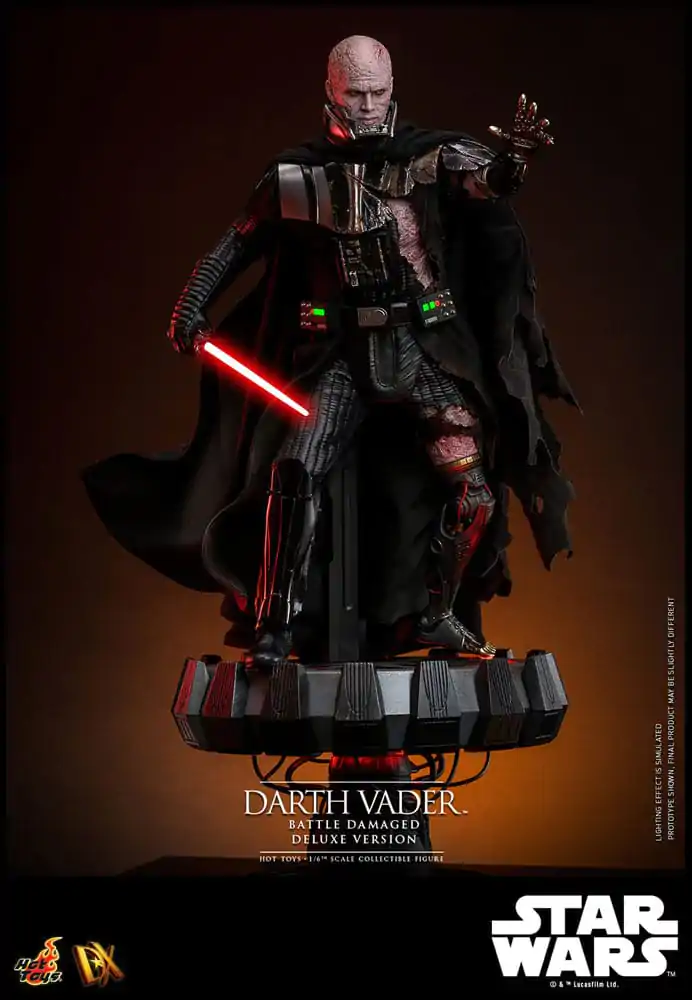 Star Wars akcijska figura 1/6 Darth Vader (Battle Damaged) Deluxe verzija 35 cm fotografija proizvoda