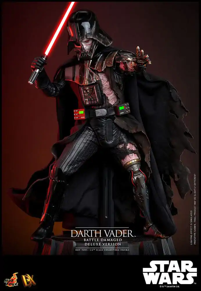 Star Wars akcijska figura 1/6 Darth Vader (Battle Damaged) Deluxe verzija 35 cm fotografija proizvoda