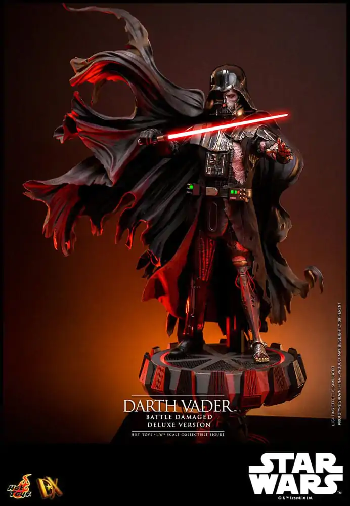 Star Wars akcijska figura 1/6 Darth Vader (Battle Damaged) Deluxe verzija 35 cm fotografija proizvoda