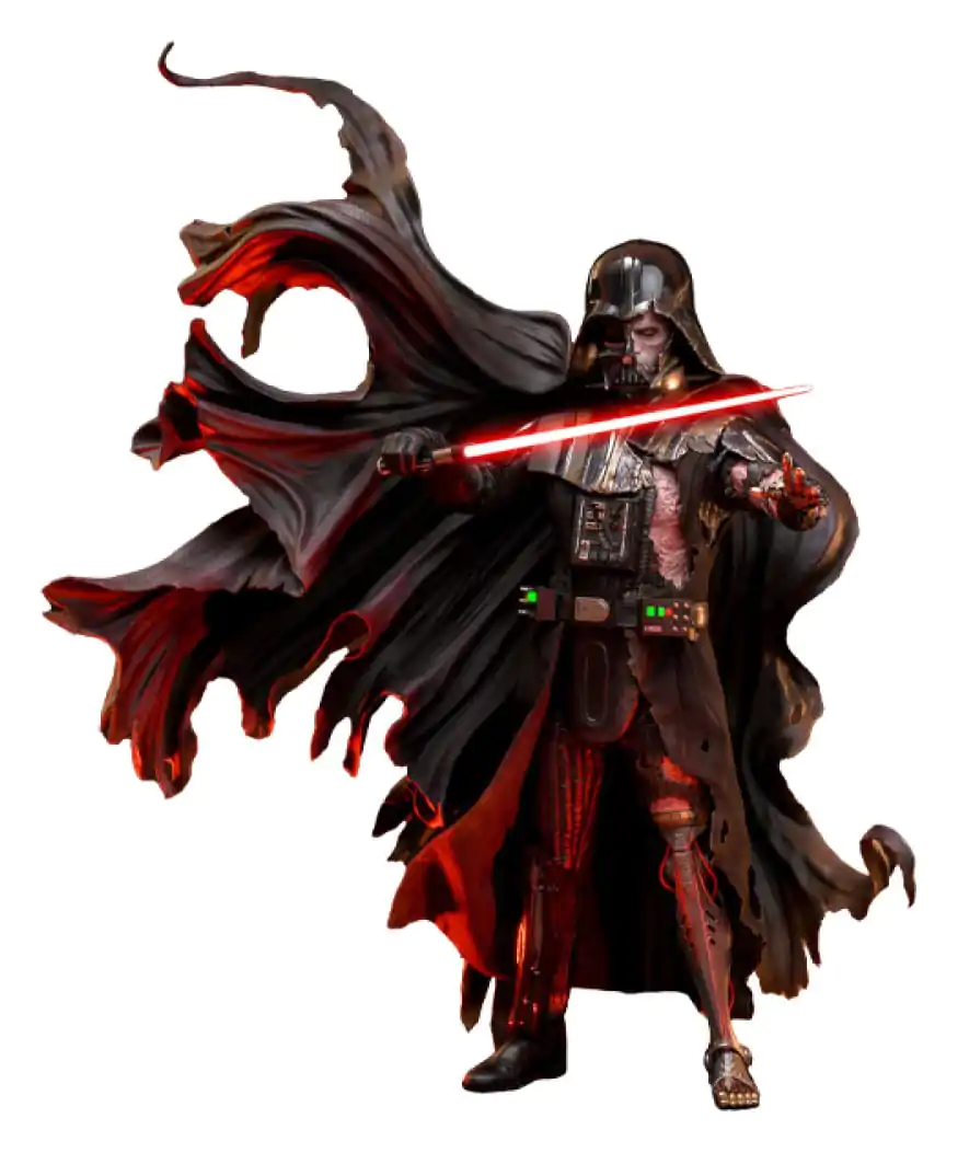 Star Wars akcijska figura 1/6 Darth Vader (Battle Damaged) Deluxe verzija 35 cm fotografija proizvoda