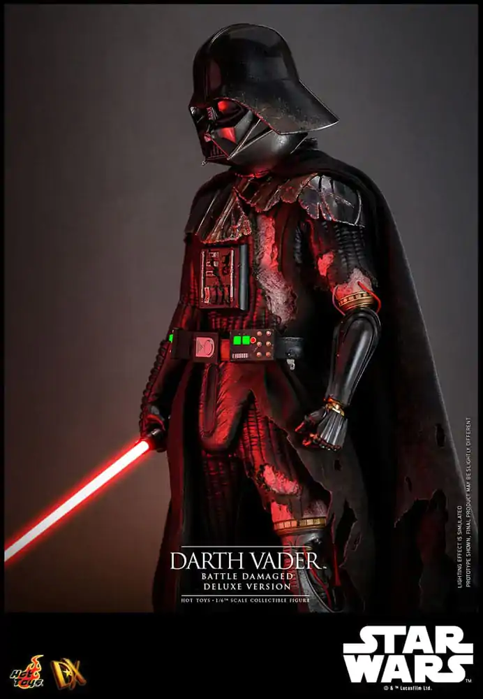 Star Wars akcijska figura 1/6 Darth Vader (Battle Damaged) Deluxe verzija 35 cm fotografija proizvoda