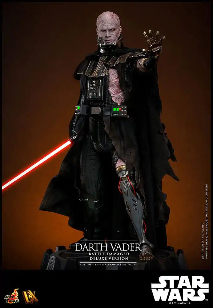 Star Wars akcijska figura 1/6 Darth Vader (Battle Damaged) Deluxe verzija 35 cm fotografija proizvoda